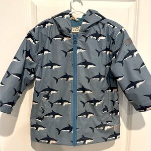 Hatley shark raincoat